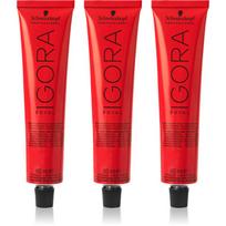 Schwarzkopf Professional IGORA Royal plaukų dažai ekonomiška pakuotė atspalvis 7-0 Medium Blonde Natural 3x60 ml