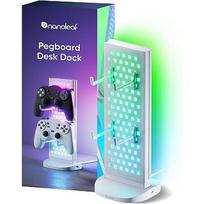 Nanoleaf Pegboard Desk Dock, White | 15 W | RGB NL7602K0001A023