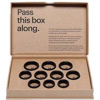 Ultrahuman Smart ring try-on sizing kit | UH-RA-SSK | Black UH-RA-SSK