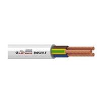 Kabelis Lietkabelis H05VV-F, 5 x 4 mm², baltas