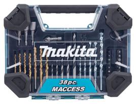 Antgalių ir grąžtų rinkinys Makita 38 vnt E-22573