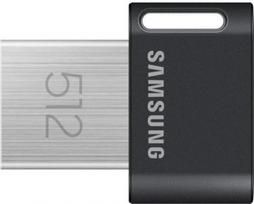 Samsung | FIT Plus | MUF-512AB/APC | 512GB | USB 3.2 Gen 1 | Gray MUF-512AB/APC | 8806095379852