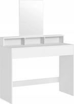 Kosmetinis staliukas Vasagle, balta sp., 140 cm x 40 cm x 100 cm