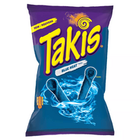 Kukurūzų traškučiai TAKIS BLUE HEAT, 100g Kukurūzų traškučiai TAKIS BLUE HEAT, 100g