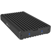 Raidsonic IB-2817M-C32 | Enclosure for 2x NVMe SSD with USB 3.2 Gen 2x2 Type-C connection IB-2817M-C32