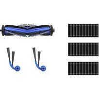 Ecovacs DKT060214 Service Kit for DEEBOT T80 Family, 1x Anti-Tangle Main Brush, 2 Anti-Tangle Side Brushes, 3x Antibacterial Filters DKT060214