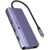 Raidsonic Icy Box Travel Dock 12-in-1, 3x video output (2x HDMI + 1x VGA) | IB-DK4062-CPD IB-DK4062-CPD