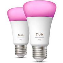 Philips Hue WCA 1100 A60 2P EU | E27 | 8.1 W | White and colour light | Bluetooth and Zigbee 8720169365735