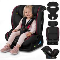 Automobilinė kėdutė Lionelo Aart i-Size Black Carbon Red, 0-36 kg, 40-150 cm