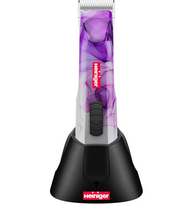Heiniger Opal Special Edition kirpimo mašinėlė - profesionali, dviejų greičių, tyli belaidė kirpimo mašinėlė su bešepetėliniu varikliu ir akumuliatoriniu peiliuku.