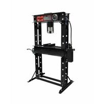AW20057IP AWTOOLS hidraulinis pramoninis dirbtuvių presas su manometru ir dviguba pompa, 50T
