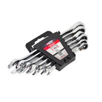 AW39995IP AWTOOLS reversinių kombinuotų raktų su terkšle rinkinys, 8–19 mm, 6 dalių