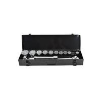 AW39014IP AWTOOLS jėgos galvučių ir terkšlės rinkinys 3/4", 22–50 mm, 14 dalių