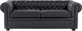 Sofa Beliani Chesterfield, ruda sp., 76 x 195 cm x 70 cm
