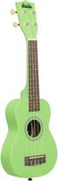 Kala Ukadelic Grasshopper Soprano Ukulele, Light Green (YKLUK-GRASSHOPPER)