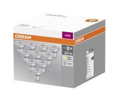 KOMPLEKTAS 10x LED Elektros lemputė GU10/4,3W/230V 2700K - Osram