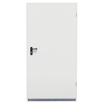 Plieninės durys HORMANN ZK, Matmenys 1000x2100mm, lygios, dešininės, komplekte spynos korp., rankena