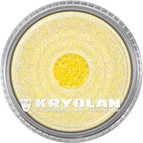 Kryolan Poliesteriniai blizgučiai, smulkūs 25/200 pastel yellow