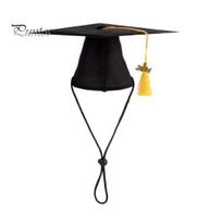 Pet Graduation Hat Adjustable with Tassel Cats Dogs Cosplay Hat Collar Pet Accessories for Party Photos Travel Bachelor's Adjustable Cord Charming juoda
