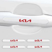 4 vnt./kompl. Automobilio durų rankenų apsaugos 3D lipdukas Automobilio stilius KIA Rio Ceed Sportage Sorento k2 k3 k4 k5 k6 K7 K8 Soul Opeima