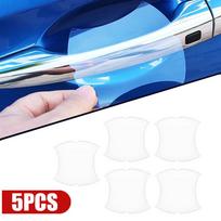 5 vnt. Nematoma Automobilio Durų Rankenos Plėvelė Apsauginė Apsauga nuo Įbrėžimų Priedai Skaidrūs Balti TPU Apsauginiai Lipdukai