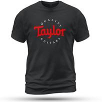 Naujas 2025 m. Taylor Guitars logotipas T-shirt Juokinga dovana draugui Visų dydžių unisex T-shirt 5XL įvairiaspalvis