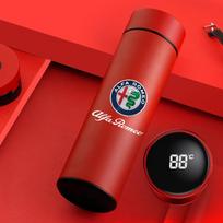 fkrb5 Smart Insulation Cup Car Thermos Mug Water Bottle For Alfa Romeo STELVIO Giulia 159 Giulietta 147 Mito 156 MTO Car Accessories
