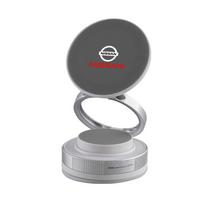 BQYVQY1 Folding Strong Magnet Phone Holder 360°Rotation Mobile Holder Valve Cap For Nissan Nismo X-Trail Almera Qashqai Juke Teana Rogue 1pcs
