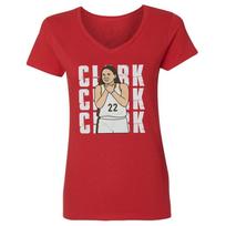 Clark Inspired Choking Celebration - Indiana Fans Ladies' V-Neck Tshirt Unisex T-Shirt S įvairiaspalvis
