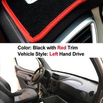Car Auto Dashboard Cover DashMat Carpet Cape For Fiat Doblo 2000 - 2015 Protector Rug Cushion Anti-UV Block Sun Ray 2014 2013