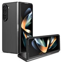 Sulankstomas plonas mobiliojo telefono dėklas, skirtas Samsung Galaxy Z Fold 5 4 sulankstomas 3 sulankstomas 5 sulankstomas 2 sulankstomas 3 2 sulenkiamas 5 patogus plonas dangtelis for Samsung Z Fold 5 juoda