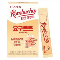 TEAZEN Kombucha YOGURT 10 Sticks / Low Calorie, Zero Sugar 10 STICKS x 1 BOX