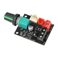 DC 8-24V 5A 4-Wire High-Power Fan Speed Controller Module DC Brushless Motors PWM 0-100% Speed Regulator Governor with Switch