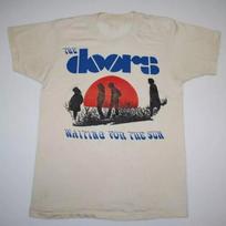Vintage The Doors Waiting For The Sun Natural Unisex Cotton T-shirt, Size S-5XL Unisex T-Shirt S
