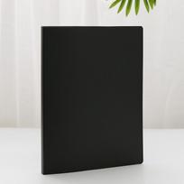 Juodas A4 fortepijono natų spaustukas ir laikymo aplankas 20 pages (holds 40 sheets double-sided) white