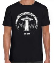 Ufo Tiesos Ieškotojai Area 51 Ateivių Pagrobimas Skraidanti Lėkštė Juodi Marškinėliai T Shirt 408 Unisex Marškinėliai S įvairiaspalvis
