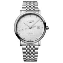 LONGINES Boya series automatic mechanical movement 30 meters waterproof women's silver dial stainless steel case stainless steel strap L4.910.4.79.6 sidabras