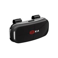 AAAFT1 Car Visor Glasses Box Auto Sunglasses Storage Case For KIA K3 Sportage Carnival K5 Seltos Pegas KX1 EV5 Sonet EV6 K4 EV3 Ceed K8 juoda