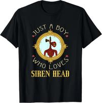 American Cryptid Siren Head T-Shirt S įvairiaspalvis