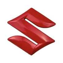 GMRT3 4,45CM Lydinio Automobilio Vairo Rato Logotipo Emblemos Lipdukas SUZUKI ALTO SWIFT SX4 BALENO GRAND VITARA IGNIS JIMNY Samurai S-Cross raudona