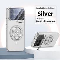 For Xiaomi POCO F8 Pro Case Hard PC Magnetic Lens Stand Ring shockproof Protective Back Cover Case For POCO F8 Ultra Phone Shell Poco F8 Pro sidabras