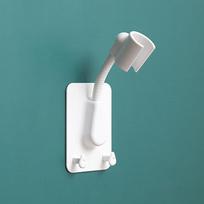 1/2pcs 360° Shower Head Holder Adjustable Self-Adhesive Showerhead Bracket Wall Mount With 2 Hooks Stand SPA Bathroom Universal