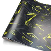 Lipni automobilių plėvelė PVC spalvą keičianti plėvelė Automobilių lipdukai ir grafika Vandeniui atsparūs viniliniai lipdukai 10x150cm geltona