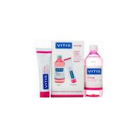 Vitis Pack Gums Paste 100ml + Mouthwash 500ml white