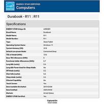 Durabook | Rugged Tablet | R11 4G LTE + GPS, RF Pass Through Antenna | 11.6 " | Black | Sunlight Readable 1000 nits | 1920 x 1080 pixels | Intel Core | i5-1235U | 16GB | 256GB | Wi-Fi | Front camera | 2 MP | Rear camera | 11 MP | Bluetooth | 5.3 | Windo R1G1Q2DEBAXX