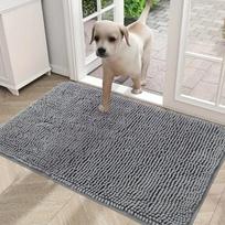 Šuns pėdų pagalvėlė, purvo ir nagų valiklis, sugeriantis vonios anti-slip kilimėlis, daugiafunkcinis plaunamas greitai džiūstantis itin smulkaus pluošto gyvūnėlio kilimėlis 30x50cm