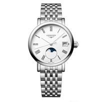 LONGINES Watchmaking Heritage Series Quartz Movement 30m Waterproof Women's Watch Swiss Watch 30mm White Dial Stainless Steel Case L4.330.4.11.6 kvarcas