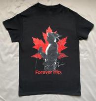 The Tragically Hip Forever Hip Gord Downie Black All Size Shirt MI057 S įvairiaspalvis