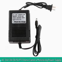 Qishao 220V to AC 24V-5A Power Adapter for Security Cameras