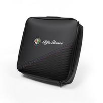AGU1 Car Charging Gun Storage Bag Auto Trunk Organizer Handbag For Alfa Romeo Junior Tonale Giulia Stelvio 159 Mito Stelvio 147 156